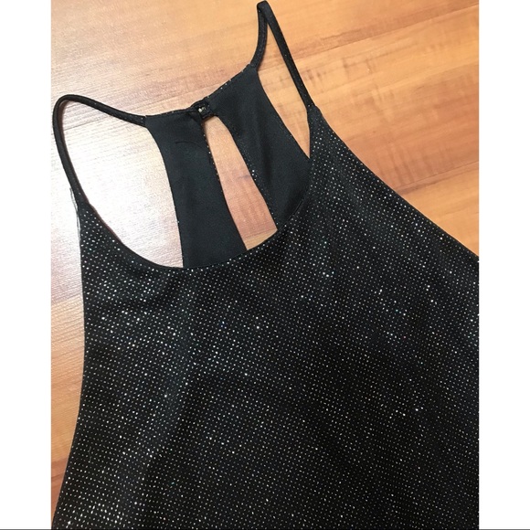 colourful sparkly black everly dress medium - Picture 3 of 9